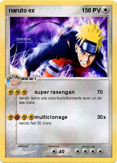 Pokemon naruto ex
