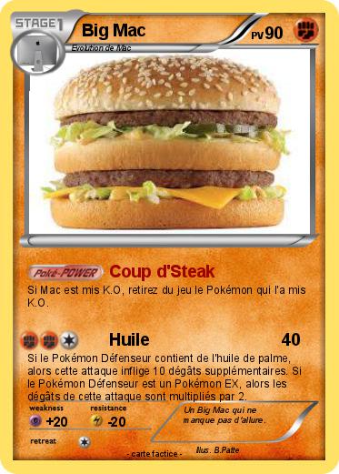 Pokemon Big Mac