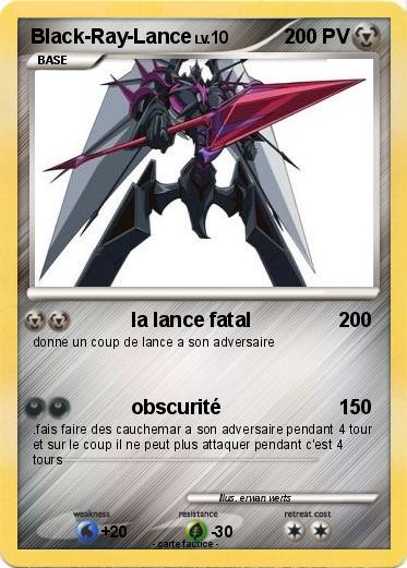 Pokemon Black-Ray-Lance