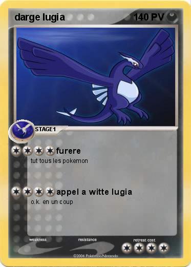 Pokemon darge lugia