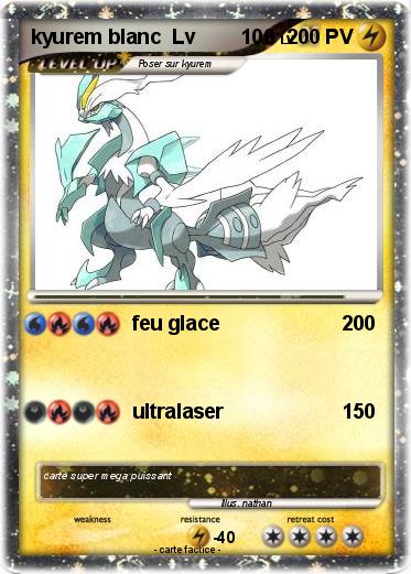Pokemon kyurem blanc  Lv        100