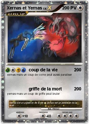 Pokemon Xernas et Yernas