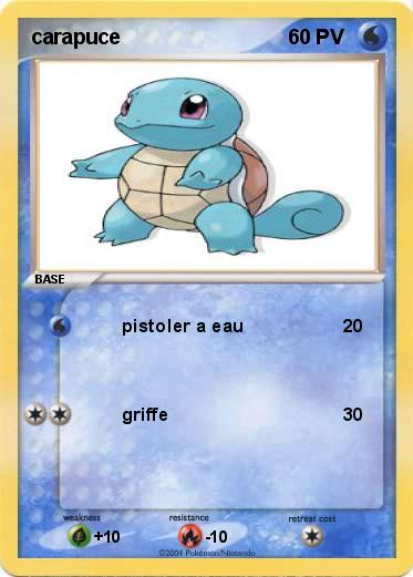 Pokemon carapuce