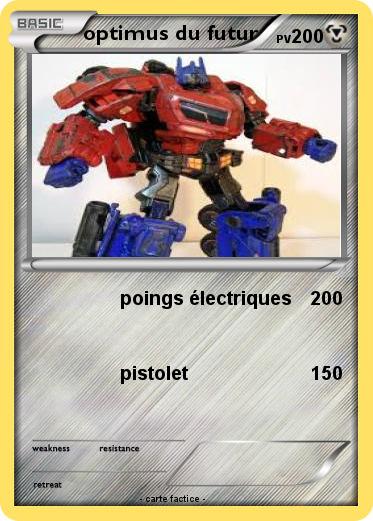 Pokemon optimus du futur