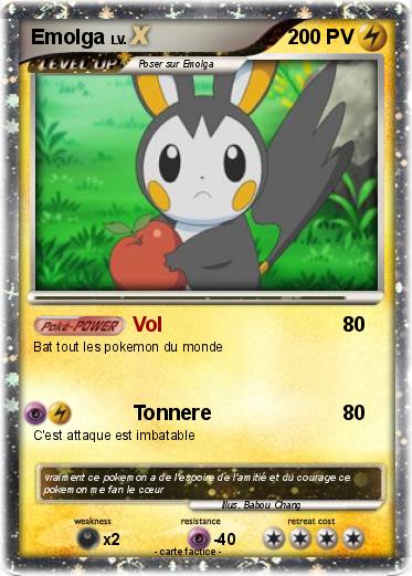 Pokemon Emolga