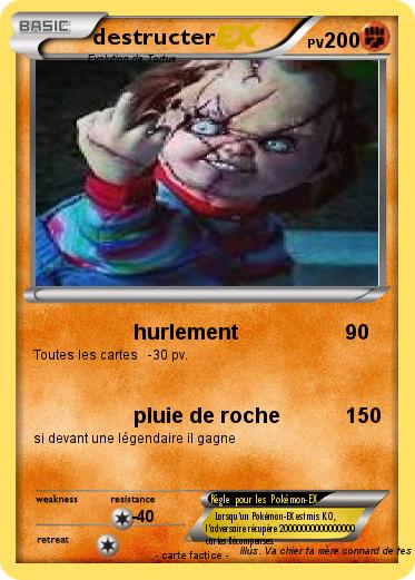 Pokemon destructer