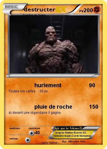 Pokemon destructer