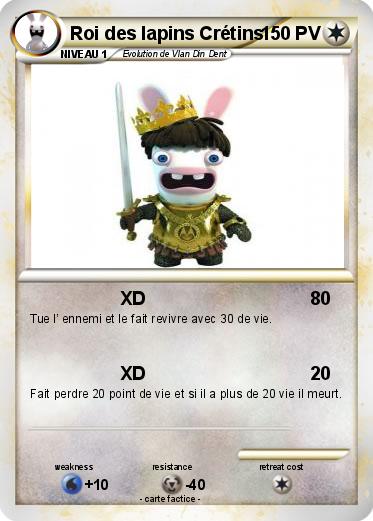 Pokemon Roi des lapins Crétins