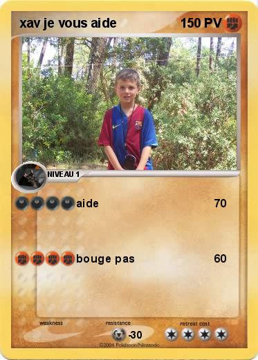 Pokemon xav je vous aide
