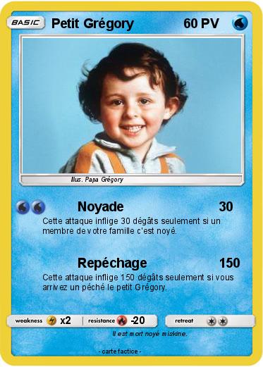 Pokemon Petit Grégory