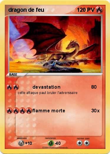 Pokemon dragon de feu