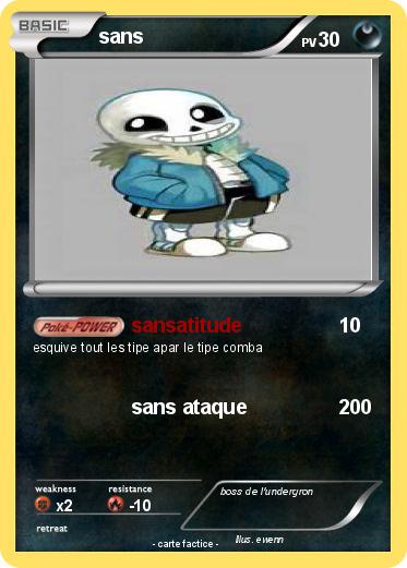 Pokemon sans