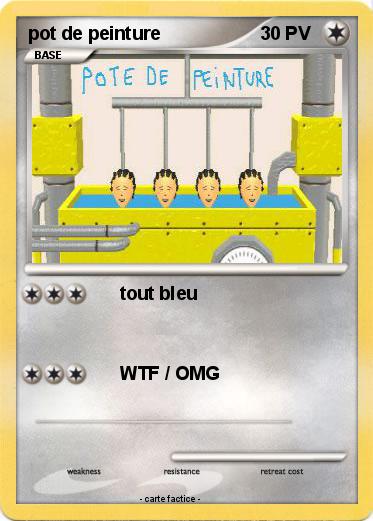 Pokemon pot de peinture