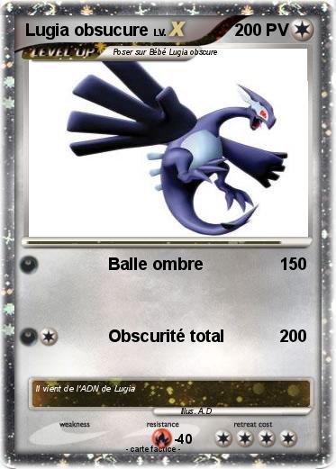Pokemon Lugia obsucure