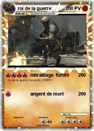 Pokemon roi de la guerre