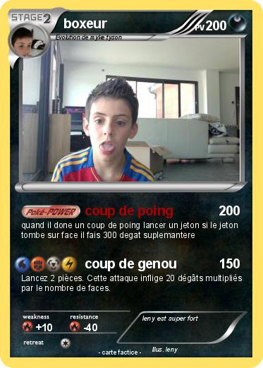 Pokemon boxeur