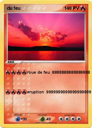 Pokemon du feu
