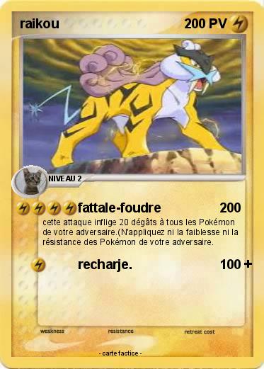 Pokemon raikou
