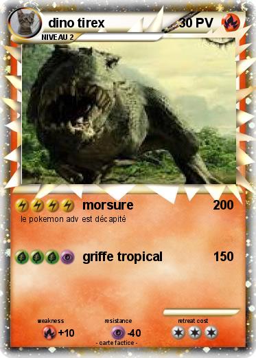Pokemon dino tirex