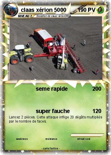 Pokemon claas xérion 5000
