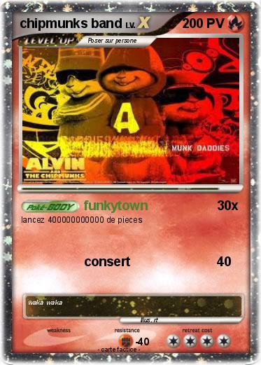 Pokemon chipmunks band