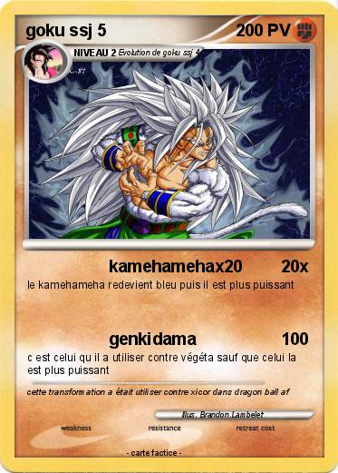 Pokemon goku ssj 5