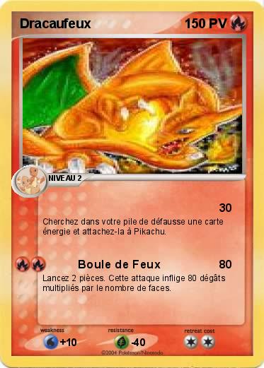 Pokemon Dracaufeux