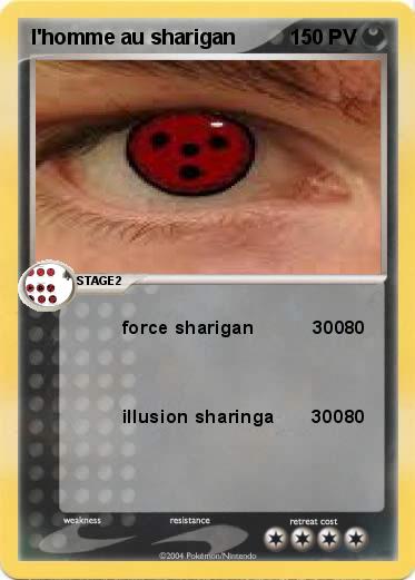 Pokemon l'homme au sharigan                  