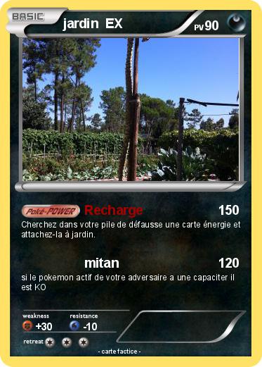 Pokemon jardin  EX