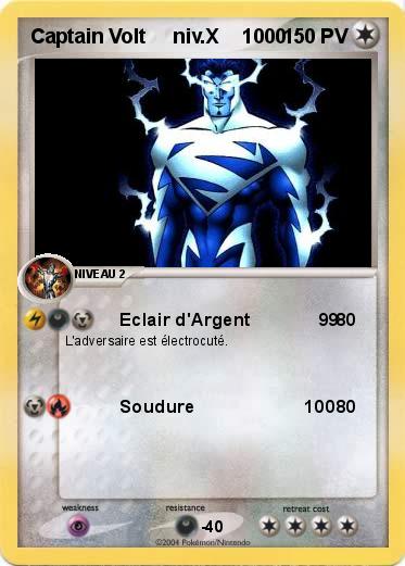 Pokemon Captain Volt     niv.X    1000