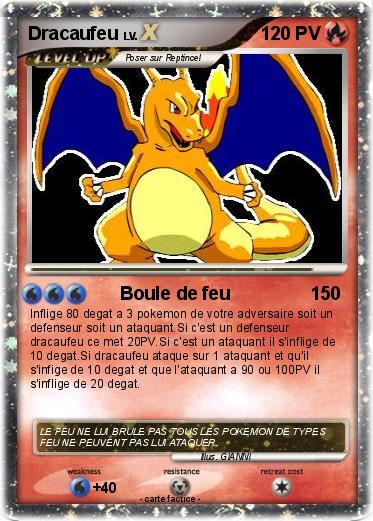 Pokemon Dracaufeu