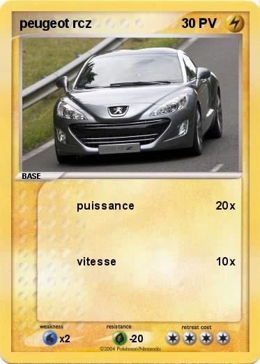 Pokemon peugeot rcz