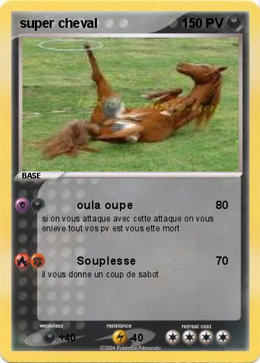 Pokemon super cheval