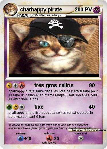 Pokemon chathappy pirate