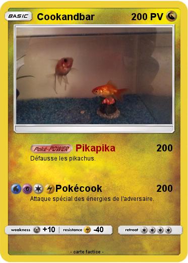 Pokemon Cookandbar