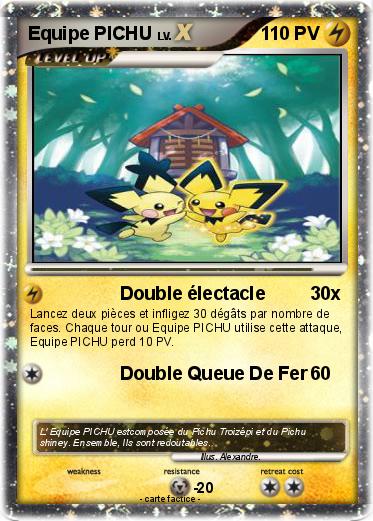 Pokemon Equipe PICHU