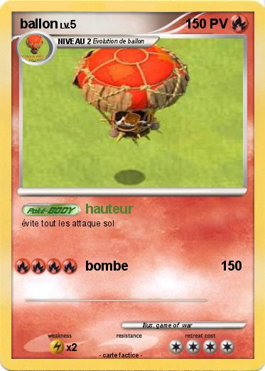 Pokemon ballon