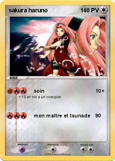 Pokemon sakura haruno