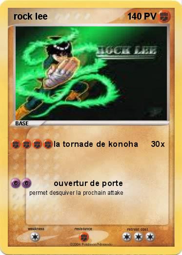 Pokemon rock lee