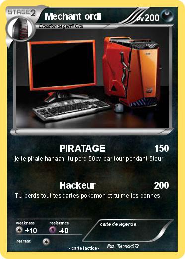 Pokemon Mechant ordi