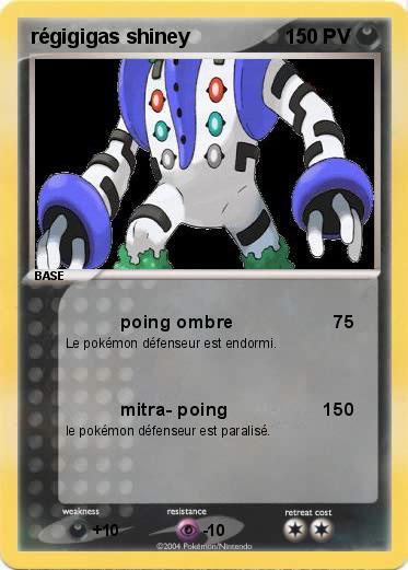 Pokemon régigigas shiney