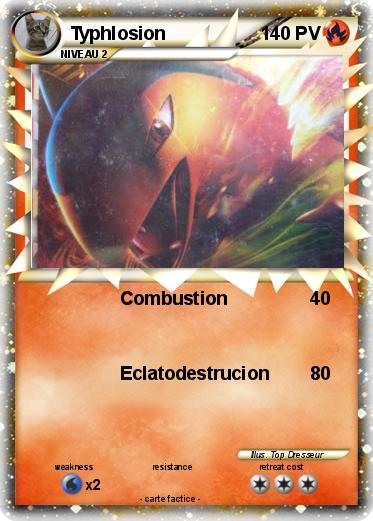 Pokemon Typhlosion
