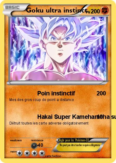 Pokemon Goku ultra instinct
