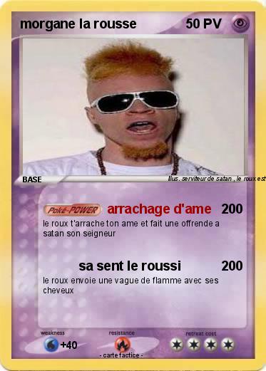 Pokemon morgane la rousse