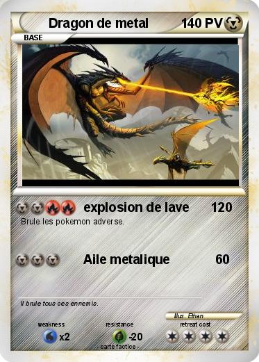 Pokemon Dragon de metal