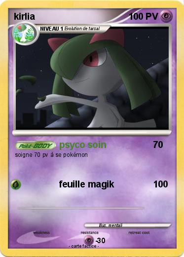 Pokemon kirlia