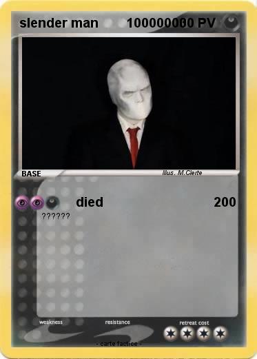 Pokemon slender man        10000000