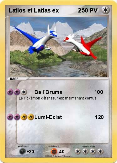 Pokemon Latios et Latias ex            2