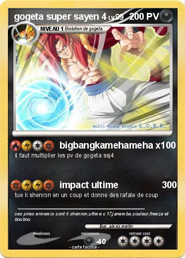 Pokemon gogeta super sayen 4