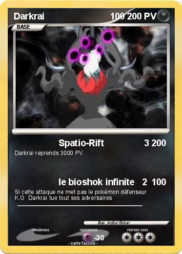 Pokemon Darkrai                          100